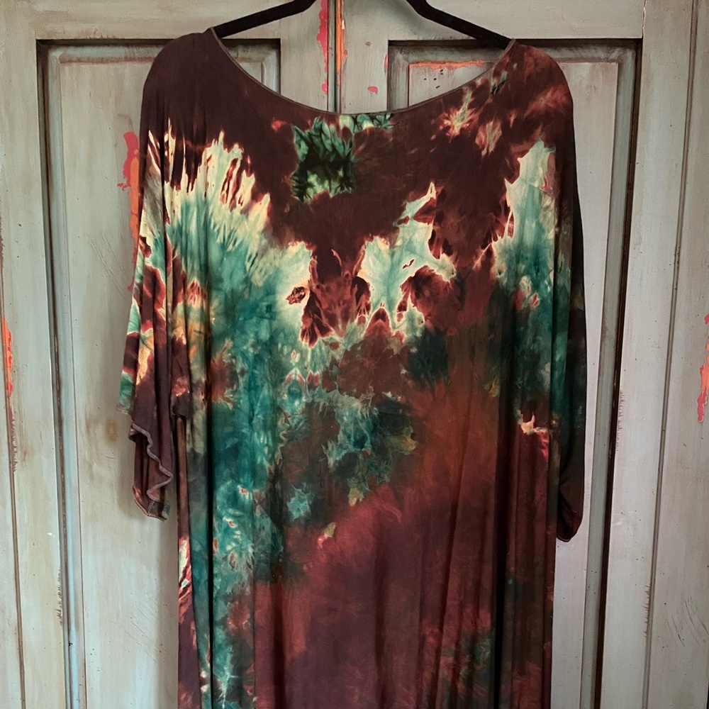 hand dyed tunic